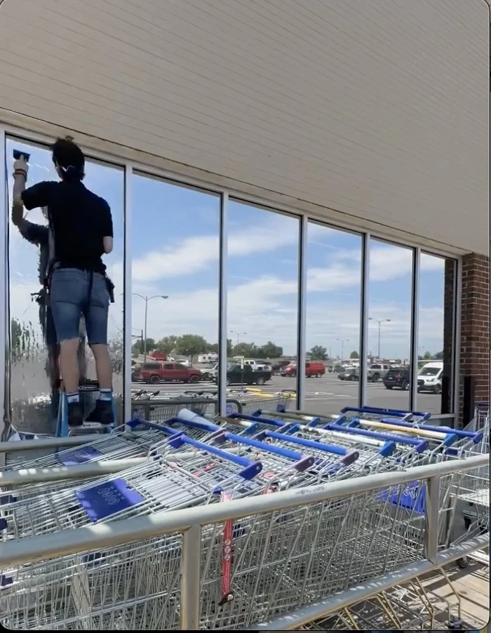 Reflective Film Installation Video