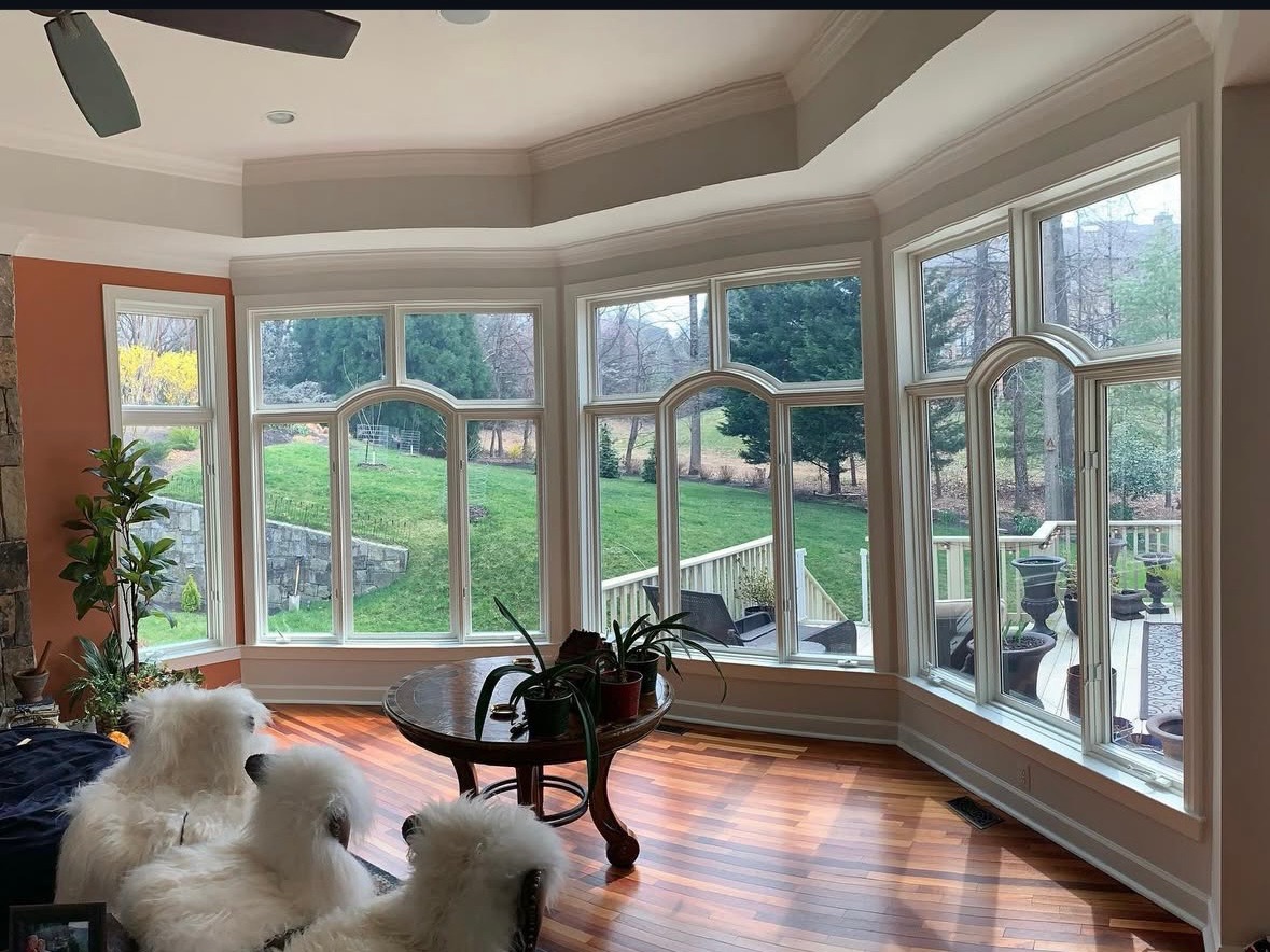 Interior with ceramic solar control film, 60% visible light transmission